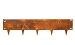 Cortenstaal border strip Type 2: 24 x 106 cm   P019134
