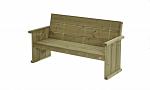 Bank Lisse 3-zits, 176cm  0541