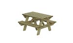 Kinderpicknicktafel 120x115cm  0410