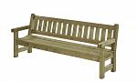 Parkbank Zeist 4-zits, 230cm  0451