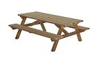 Picknicktafel 180x160cm, hardhout  0436