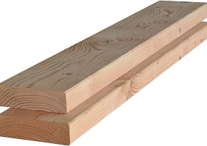 Douglas ribben geschaafd blank 45x160/3000 TD   20.45163
