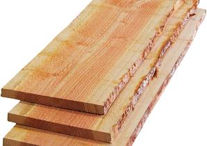 Douglas fijnbezaagd schaaldeel 1,9 x 12-25 x 400 cm, onbehandeld.   W31004