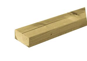 Ribben scandinavisch vuren geimpregneerd 45x95/3000    W06906