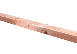 Douglas afdeklijst piramide 180cm onbehandeld   W06830
