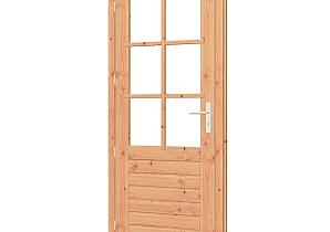 Stapeldorpeldeur enkel DOUGLAS, linksdr, borstw. 812mm, deur: 830x2060mm+kozijn: 964x2136mm    54.0063