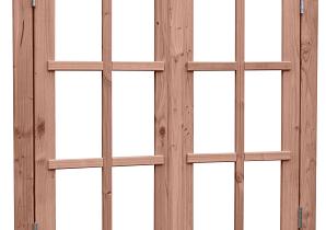 Douglas dubbel uitzetraam Prestige met dubbelglas, 112 x 120,5 cm, onbehandeld.     1019053