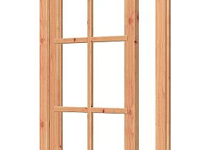 Vleugelraam enkel DOUGLAS linksdr, raam:674x1296mm+kozijn:808x1430mm      54.0073