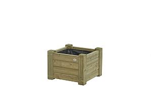 Bloembak Horst 60x60cm, 45mm, 44cm hoog    6060