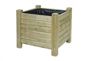 Bloembak Horst 80x80cm, 45mm, 72cm hoog    8081