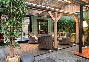 DHZ veranda 300x400 Polycarbonaat | Grenen of Douglas