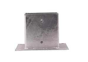 Paalhouder plaat 70x70