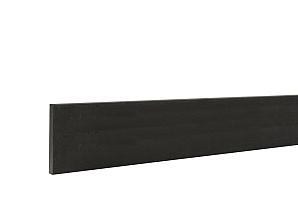 Betonplaat gecoat antraciet tbv gleufpalen 224cm   W32125