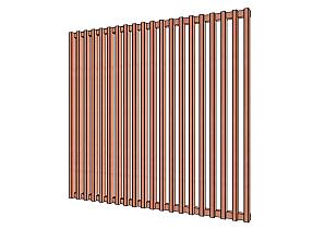 Louvre verticaal 2230x2200mm module H      52.0963