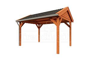 Zadeldak Betula 4000x3500x3150mm (bxdxh)    52.0690