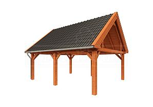 Buitenverblijf Zadeldak XXL