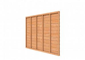 Douglas wandpakket t.b.v. enkelzijdige wand Comfort/DHZ 278,5x224 cm, onbehandeld.   W40946