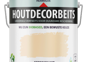 HERMADIX HOUTDECOR 601 GEBROKEN WIT   2,5 LTR
