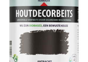 HERMADIX HOUTDECOR 630 ANTRACIET   0,75 LTR