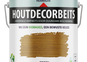 HERMADIX HOUTDECOR 656 TRANSPARANT GROEN   2,5 LTR