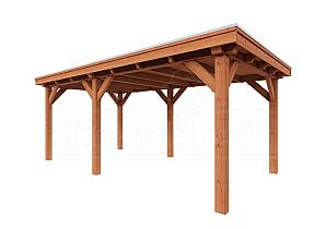 Buitenverblijf Siena 5950x3500x2500mm (bxdxh)    52.1088