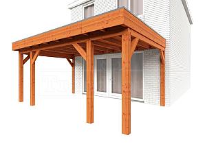 Aanbouwveranda Ancona 5150x3900x2600mm (bxdxh)    52.2613