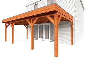 Aanbouwveranda Ancona 6700x3900x2600mm (bxdxh)    52.2625