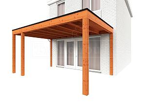 Aanbouwveranda Modena 4700x3650x2700mm (bxdxh) links    52.7272