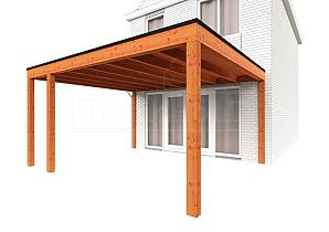 Aanbouwveranda Modena 4700x4850x2700mm (bxdxh) links    52.7334