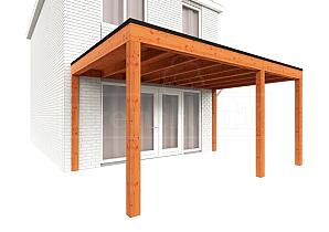 Aanbouwveranda Modena 4850x3650x2700mm (bxdxh) rechts    52.7278