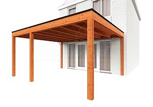 Aanbouwveranda Modena 4850x4850x2700mm (bxdxh) links    52.7338