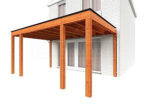 Aanbouwveranda Modena 5050x3650x2700mm (bxdxh)    52.7282