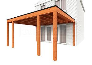 Aanbouwveranda Modena 5050x4850x2700mm (bxdxh)    52.7344