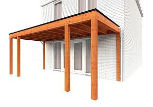 Aanbouwveranda Modena 5700x3000x2700mm (bxdxh)    52.7226