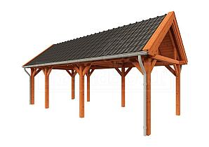 Buitenverblijf Zadeldak XL 8150x3800x3950mm (bxdxh)    52.1162