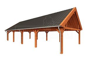 Buitenverblijf Zadeldak XXL 15050x7000x5000mm (bxdxh)    52.1188