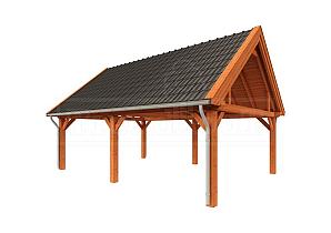 Buitenverblijf Zadeldak XXL 7850x5950x4900mm (bxdxh)    52.0712