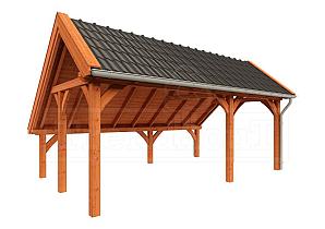 Kapschuur de Hoeve XL 6500x4400x3750mm (bxdxh) rechts    52.6107