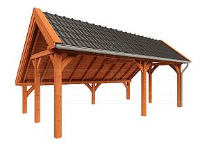 Kapschuur de Hoeve XL 7000x4400x3750mm (bxdxh) rechts    52.6109