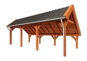 Kapschuur de Hoeve XL 7650x3800x3450mm (bxdxh)    52.1212