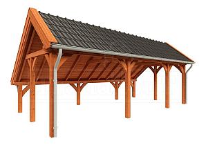 Kapschuur de Hoeve XL 8150x4400x3750mm (bxdxh) rechts    52.6113