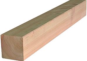 Douglas palen geschaafd blank 190x190/6000     08.19060