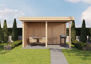 Lugarde veranda Dokkum 388x250cm  - 28mm 