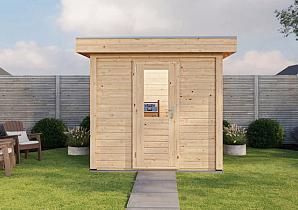 Lugarde Modern tuinhuis 44mm Garderen 250x250cm 