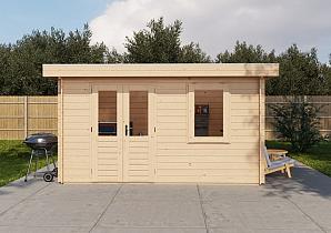 Lugarde  Blokhut Doetinchem 400x200cm 