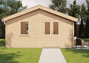 Lugarde Blokhut Wolfheze 500x300cm