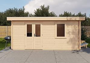 Lugarde Blokhut Zevenaar 500x300cm