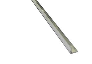 Aanslaglat  2000mm [2mm] Aluminium  PO-39