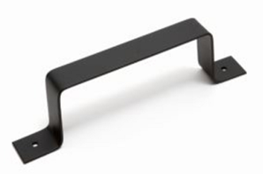 Deurgreep  Model 4 (196mm) [2mm] Zwart gepoedercoat  SP-67