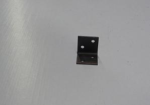 Hoekanker  30x30x30mm [2mm] Zwart gepoedercoat  WI-058